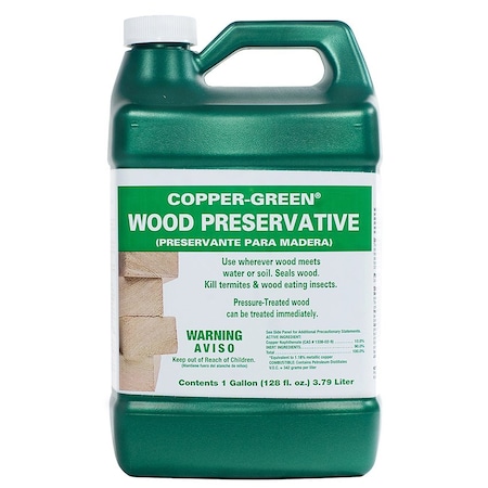 Green Products Co 1 Gal Green Products 30001 Green Copper-Green Wood Preservative 30004