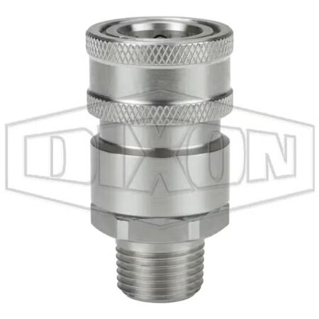 Dixon 2 V COUP, 2 M-NPTF 316SS 16VM16-SS