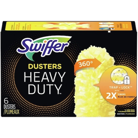 Swiffer 360 Heavy Duty Dusters Microfiber Heavy Duty Duster Refill 6 pk 16944