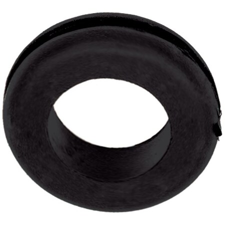 Jandorf Grommet, 1 in ID, 1-3/4 in OD, Rubber, Black, 3/8 in Thick Panel 61487