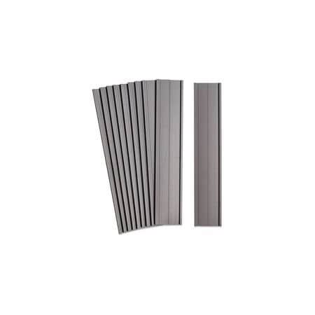 U Brands Magnetic Card Holders, 6 x 1, Black, 10PK 5159U00-30