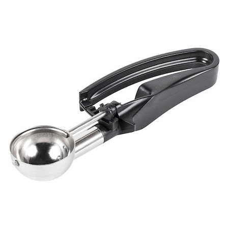 Vollrath Squeeze Disher, 1.13 oz., SS, Black 47398