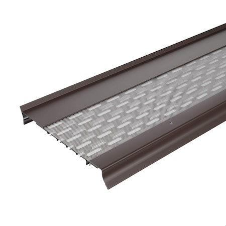 Waterlock Goldguard 5" K-Style & Box Gutters Aluminum/SS Gutter Guard, Dark Bronze, 35ft WG-5KS-035-DBZ