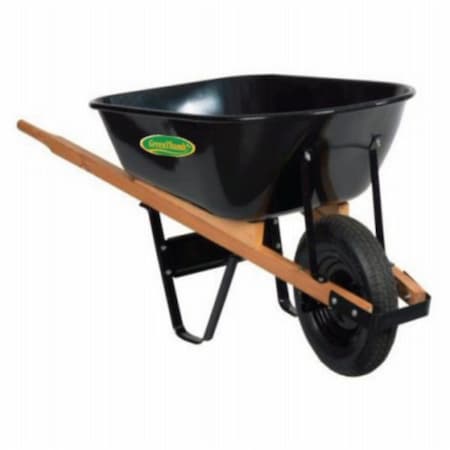 Green Thumb 4 x 16 in. Poly Wheel Barrow 274223