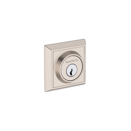 Baldwin Residential Deadbolts Single Cylinder Reversible Satin Nickel SCCHD150