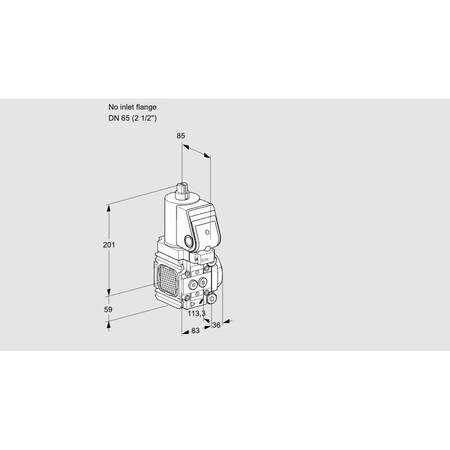 Honeywell Kromschroder VAS3T-/65N/NWGR KS88027616