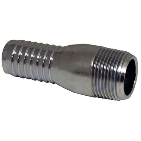 Gizmo 43050580 2 in. Plated Steel King Nipple GI835034