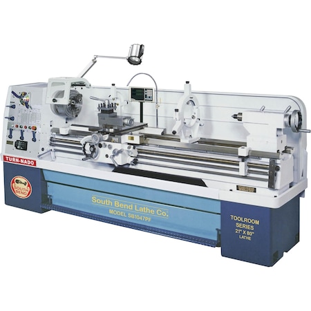 South Bend 21" x 80" Turn-Nado Gearhead Lathe with DRO SB1047PF