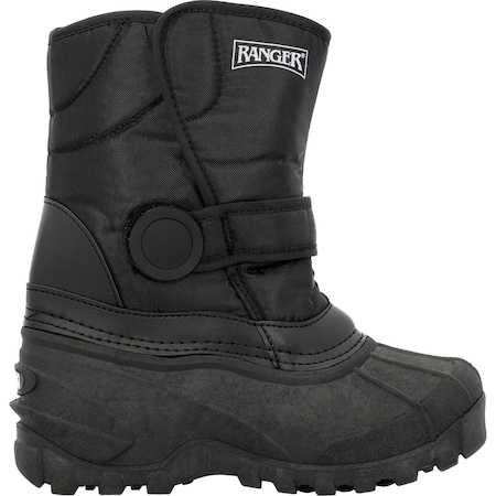 Ranger Youth Winter Boot, 10 M, Leather, 10 in H RPC332