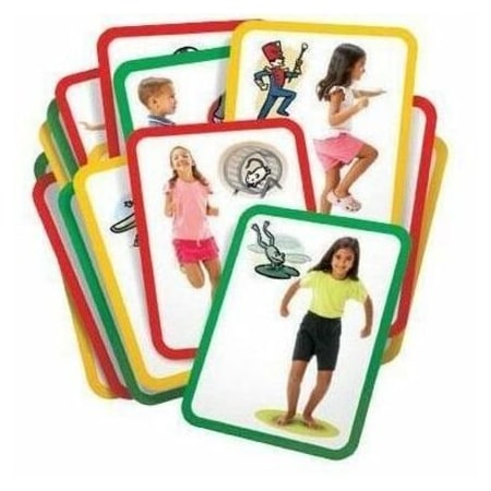Roylco Roylco  Inc. R-62012 Busy Body Gross Motor Exercise Cards R-62012