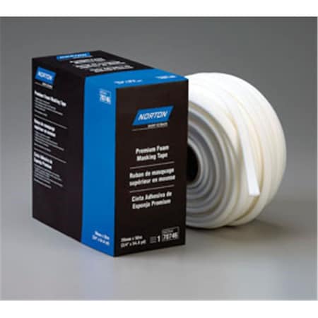 Norton Co 70746 Premium Foam Masking Tape- 20 mm. X 50M NOR-70746