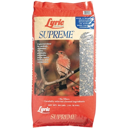 Lyric Supreme Wild Bird Food 40 lb 26-47293