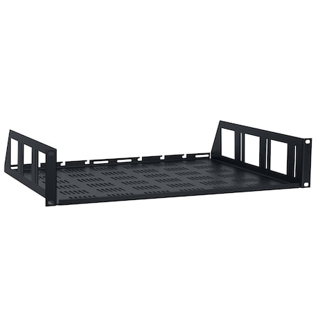 Lowell Vented Rack Shelf 2Ux14D USV-214