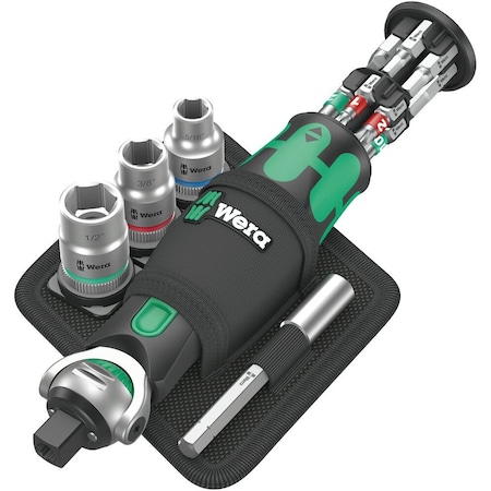 Wera 8009 Zyklop Pocket Imperial Set 2, 18 pieces 5004283001