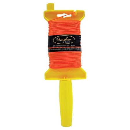 Stringliner Line Reel, 270 ft L Line, Fluorescent Orange Line 11406