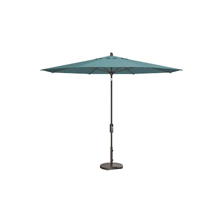 Treasure Garden 11 ft Patio Umbella, aluminum, fiberglass ribs, outdoor, Aquatic UM841-00 6407 Aquatic