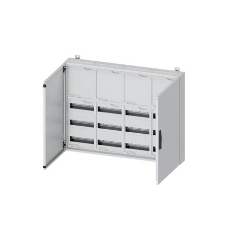 Siemens ALPHA 160 DIN wall mounted board with mounting kit for modular devices and 8GK1082-3KK41