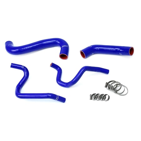 Hps Performance High Temp Reinforced Silicone Radiator and Heater Coolant Hose Kit, Blue,  57-1731-BLUE