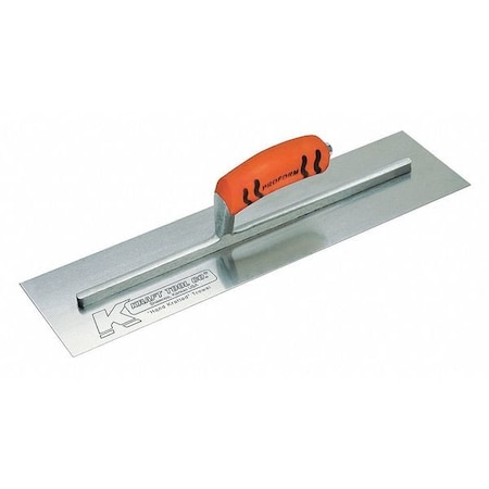 Kraft Tool Cement Trowel, 20"L, Carbon Steel, Square CF231PF
