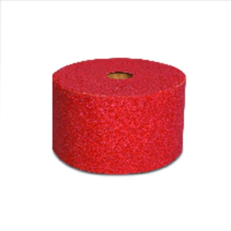 3M 3M Red Abrasive Sheet Roll, 01688, P80, 2-3/4 in x 25 yd, D weight, 6PK 316U