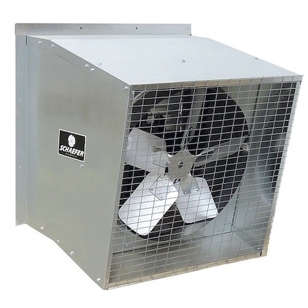 Schaefer Exhaust Fan, 54 Blade dia., Steel 545S112G-3
