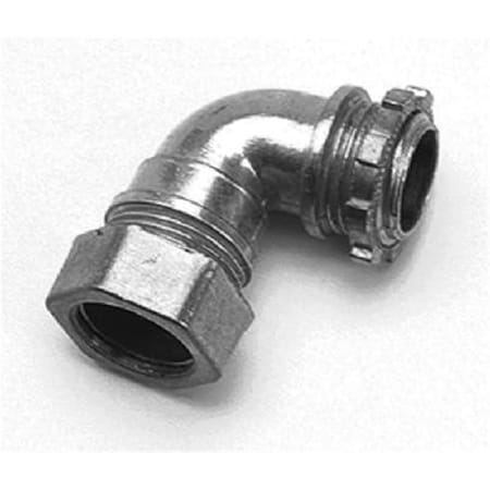 House 90291 0.5 In. Electrical Metallic Tubing 90degree Connector HO595599