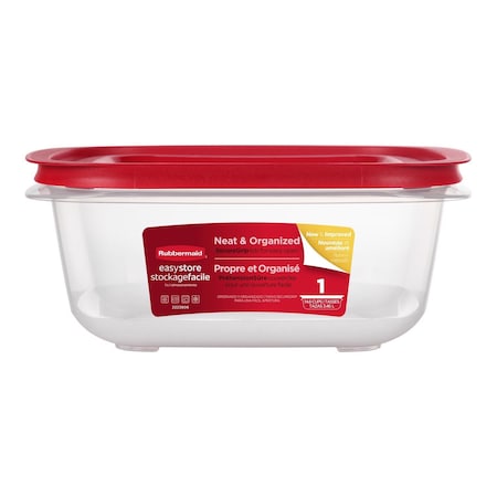 Rubbermaid Easy Store 14.6 cups Clear Food Container and Lid 2210151