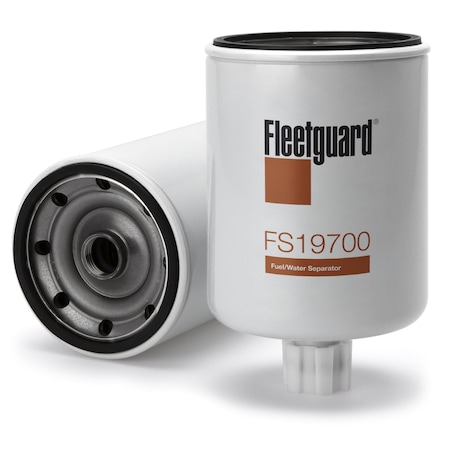 Fleetguard Automotive Fuel/Water Separator, 8 in H FS19700