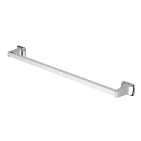 Oakbrook Collection Chrome Towel Bar 24 in. L Die Cast Zinc BH-OB3024CH
