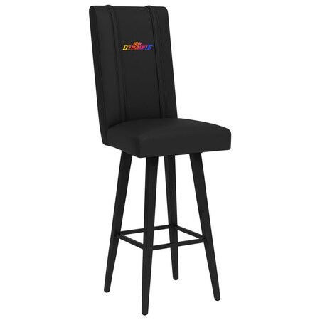 Dreamseat Swivel Bar Stool 2000 with All Elite Wrestling Dynamite Color Logo XZ2000BSSBLK-PSAEW0003