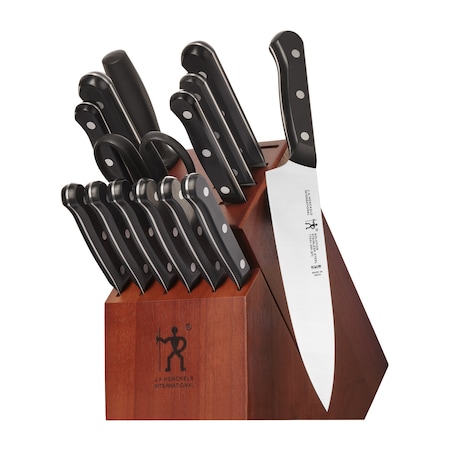 Henckels Solution Razor-Sharp 15-pc Knife Set, Chefs Knife 1010960