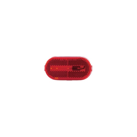 Uriah Products LED Trailer Clearance Light, Oval Red, 4-1/8 x 2-In. UL180001