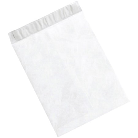 Box Partners TYF1013WH 10 in. x 13 in. White Flat Tyvek Envelopes TYF1013WH