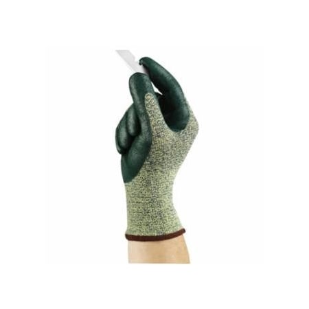 Hyflex 11-511 Nitrile Palm Coated Gloves, Size 9, Green/Yellow, 12PK 012-11-511-9