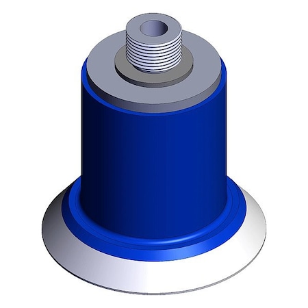 Smc Vertical Vacuum Inlet, Blue, Flat Pad ZP3P-T20PTSF-A5