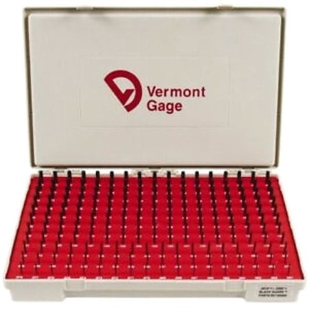 Vermont Gage Pin Gauge Set, Black Oxide, Metric 902400400