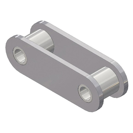 Senqcia Conveyor Series Double Pitch Single Strand Riv Link, C2100H chain, 2.5P, 1.8 OAW, 3/8 Pin C2100RL
