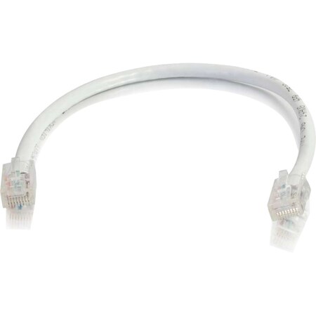 C2G 6IN CAT6 NONBOOTED UTP CABLE-WHT 969