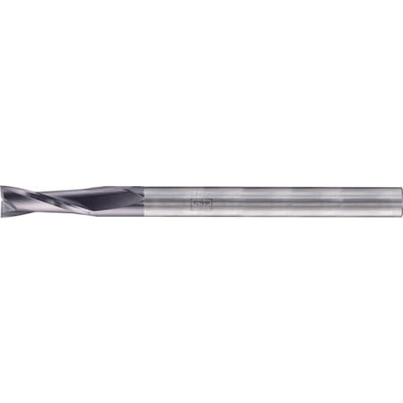 Pferd Square End Mill, 2 flutes, 1/8'' Dia, 1/4'' APMX, 1-1/2'' OAL, cylindrical shank 23003024