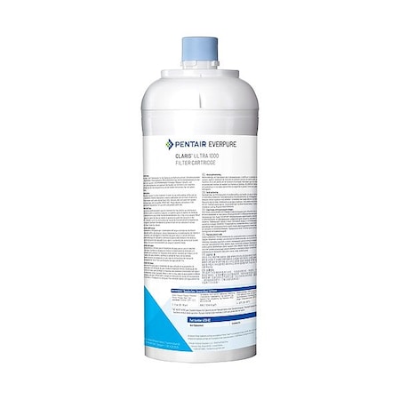 Pentair Everpure WaterFilterCartridge, 5-3/8"OD, 14-3/16"H EV433982