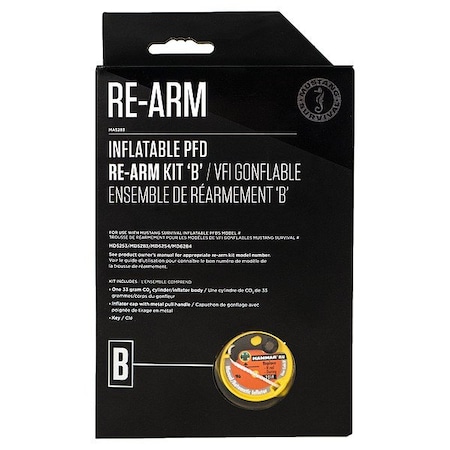 Mustang Survival Rearming Kit, 33g Gas Mass MA5283-0-0