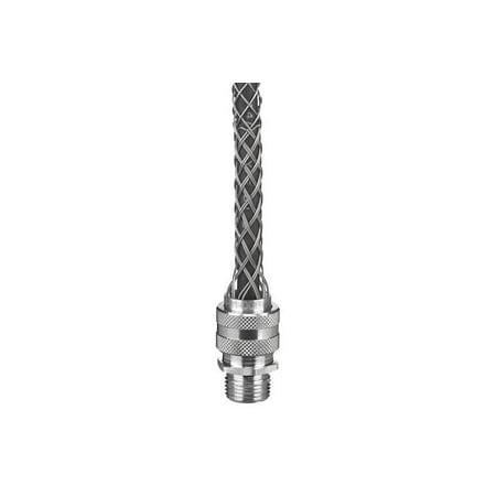 Hubbell Wiring Kellems Wire Management, Deluxe Cord Grips, Straight Male, 1.000-1.125 in, 1 1/4 in with Mesh 7401027