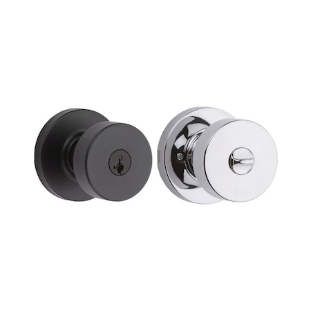 Kwikset Pismo Knob Round Rose ENTR Lock SmartKey 740PSKRDT-514X26S