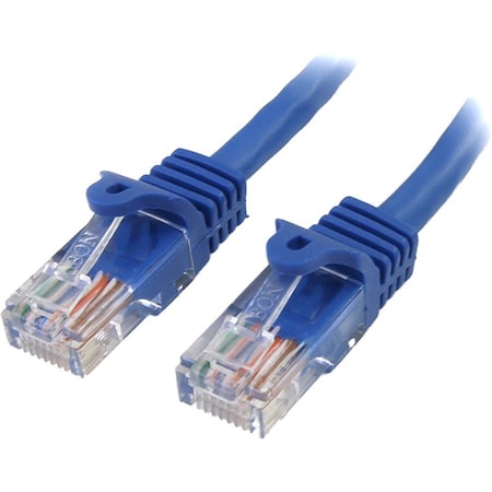 Startech.Com 6 FT BLUE SNAGLESS CAT5E UTP PATCH CABLE RJ45PATCH6