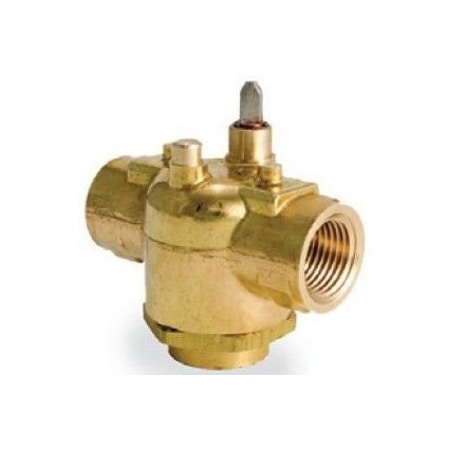 Schneider Electric VB: 1/2 in. 3W Mix. Zone. NPT. BR. 1 cv. Erie PopTop. No Steam VM3221