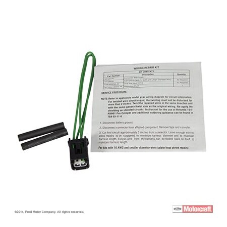 Motorcraft Vapor Canister Purge Solenoid Connector,  WPT1133