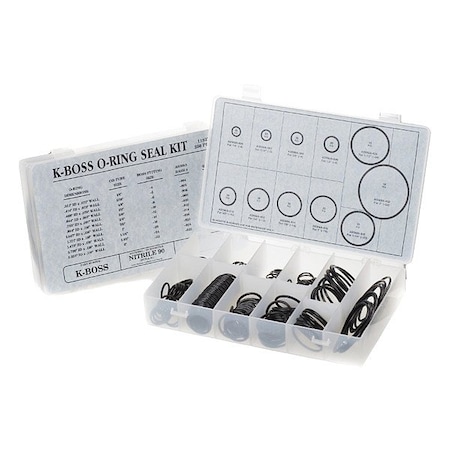 Zoro Select O-Ring Set, Viton, Brown K-BOSS/BV75