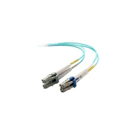Belkin Cable, Fiber, Mini-Lc/Lc, 1M, Lo Multimode, Aqua, 10Gb, 50/125 (Lszh) F3F005-01M