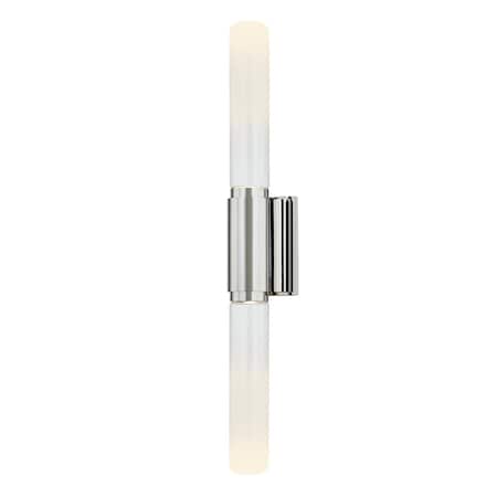 Hudson Valley Lighting Colrain 2 Light Wall Sconce 5.25 In. Polished Nickel 4842-PN
