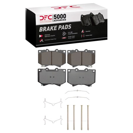 Dfc 5000 Advanced Disc Brake Pad Set,  1551-0812-01